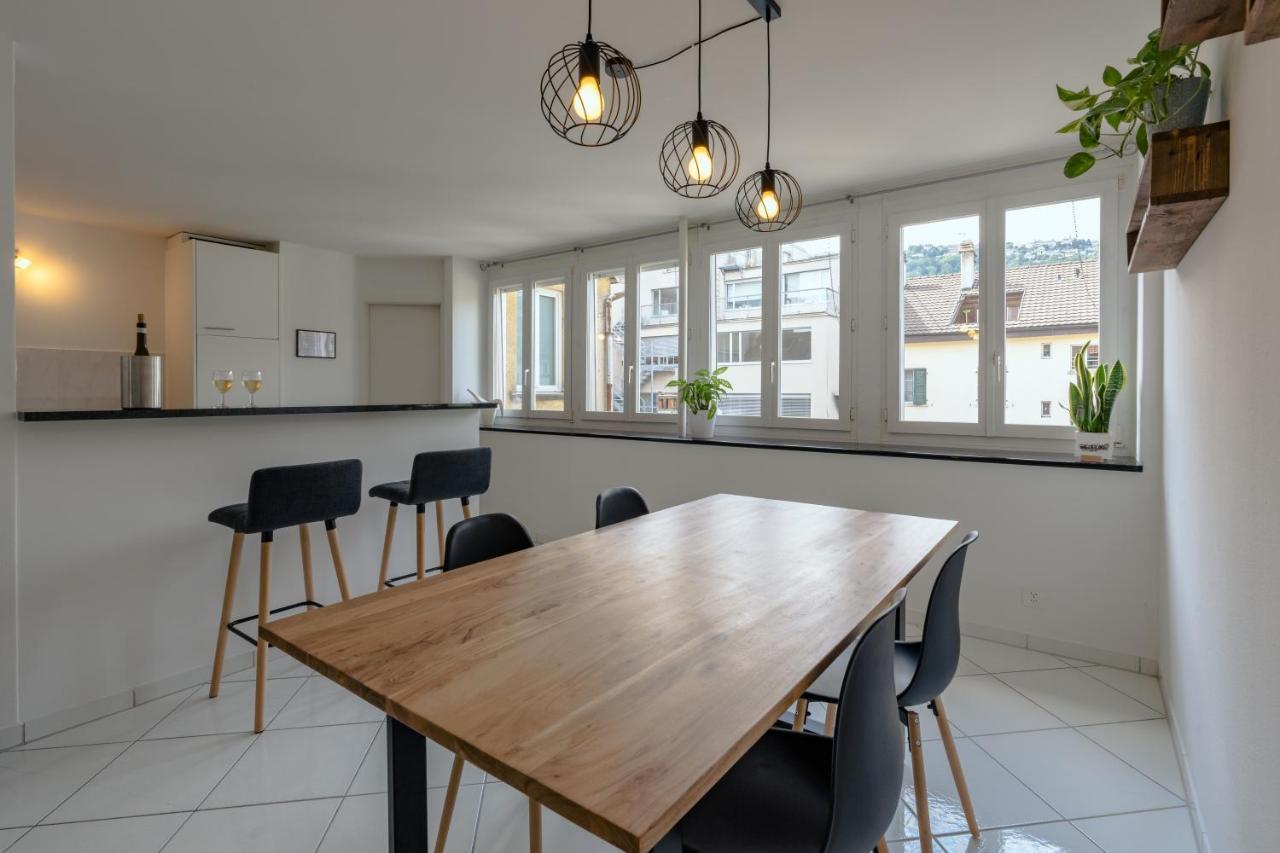 Apartment In The City Center With Free Parking 比尔 外观 照片